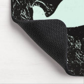 lachende witte walvismousepad muismat (Hoek)