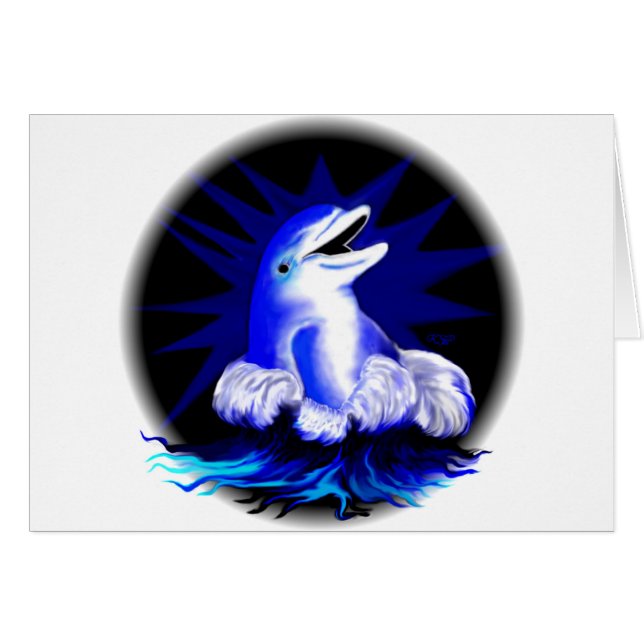 Lachender Delfin (Voorkant Horizontaal)