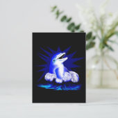 Lachender Delfin Briefkaart (Staand voorkant)