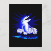 Lachender Delfin Briefkaart (Voorkant)