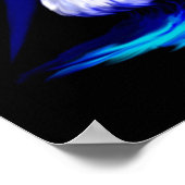 Lachender Delfin Poster (Hoek)