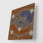 Lachender Hans oder Kookaburra Igloo Kühlbox Vierkante Klok (Hoek)