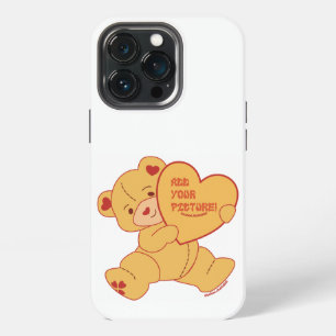 Lachjes Mop Zacht Beren Rood Kleur iPhone / iPad H 13 Pro Hoesje