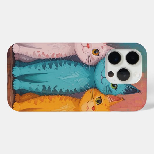 lachkat Case-Mate iPhone case (Achterkant (horizontaal))