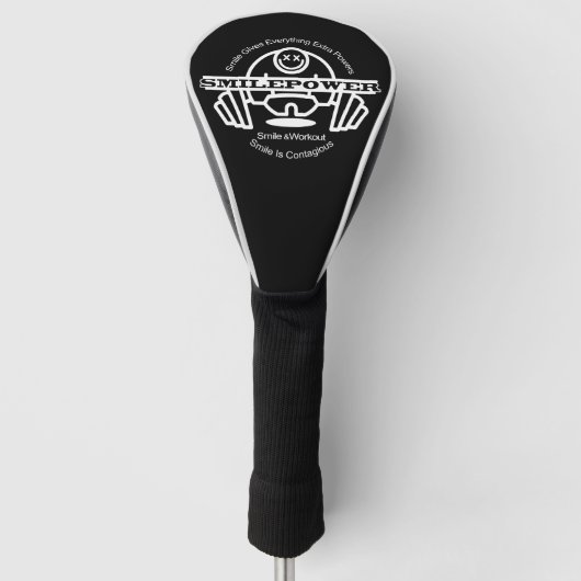 lachkracht golfheadcover (Voorkant)