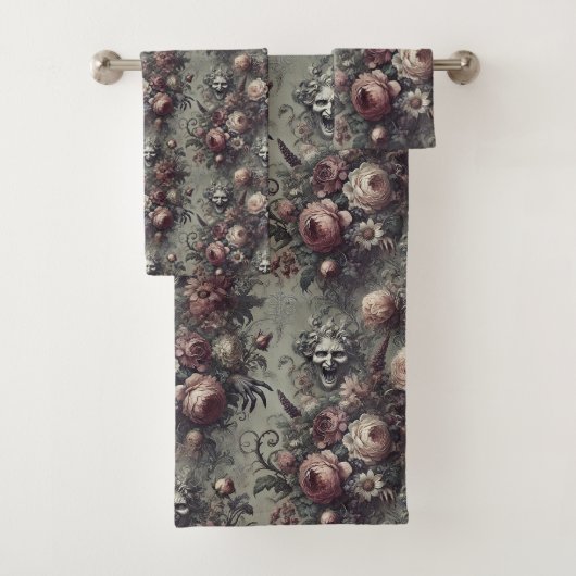 Lachlijnen - Gotisch Victoriaans Bad Handdoek (Insitu)