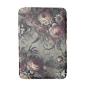 Lachlijnen - Gotische Bloemen Badmat (Voorkant Verticaal)