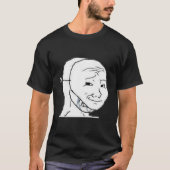 lachmasker t-shirt (Voorkant)