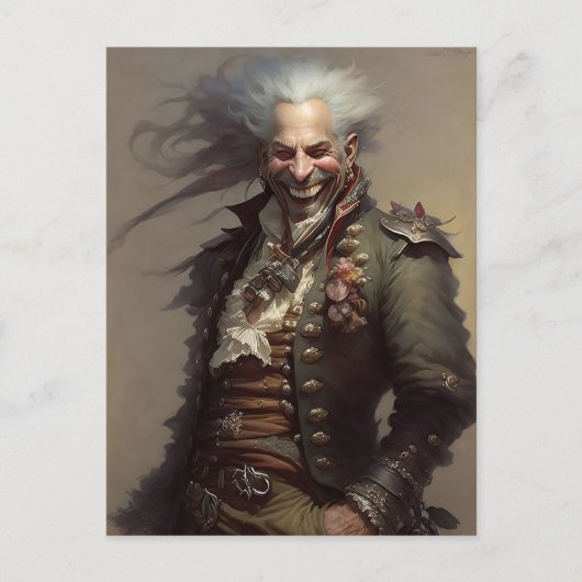 lachpiraat briefkaart (Voorkant)