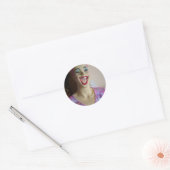 lachpop ronde sticker (Envelop)