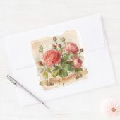 LACHT - Meest opwindend - Mr Darcy Vierkante Sticker (Envelop)