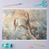 Lachvogel in een Boom Aquarel Decoupage Tissuepapier (Craft)