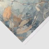 Lachvogel in een Boom Aquarel Decoupage Tissuepapier (Detail)