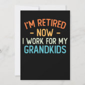 Lachwekkend, ik ben gestopt met werken en nu werk  kaart (Voorkant)