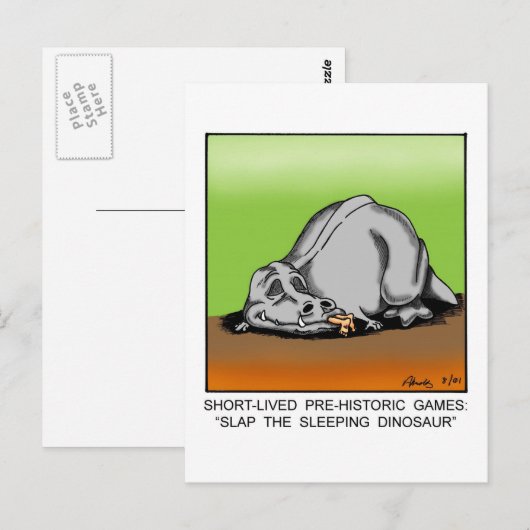 Lachwekkend Kerstkaartje Briefkaart (Voorkant / Achterkant)