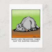 Lachwekkend Kerstkaartje Briefkaart (Voorkant)