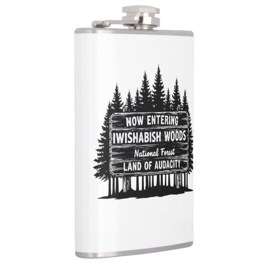 Lachwekkend Nu binnenkomen Ik wens dat de bossen h Heupfles (Rechts)