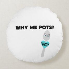 Lachy Me Lepel Vet Print Rond Kussen