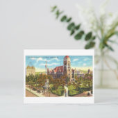 Lackawanna County Court House in Scranton, Penn., Briefkaart (Staand voorkant)