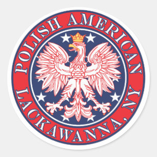 Lackawanna New York Pools Ronde Sticker