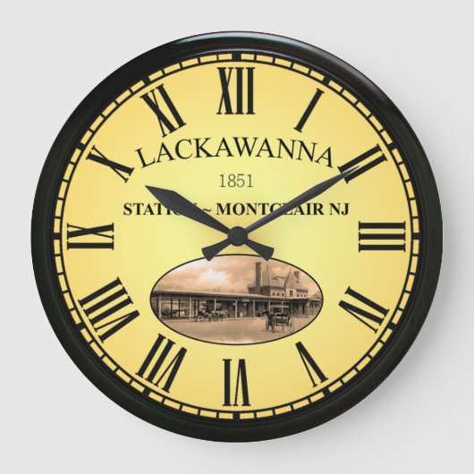 Lackawanna Station ~ Montclair New Jersey ~ Grote Klok (Voorkant)