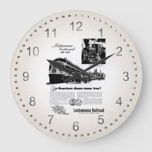 Lackawant Railroad Centennial 1951 Grote Klok