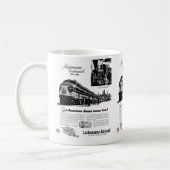 Lackawant Railroad Centennial 1951 Koffiemok (Links)