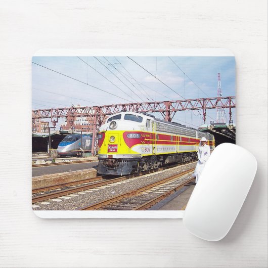 Lackawant Railroad en Miss Phoebe Snow Muismat (Met muis)