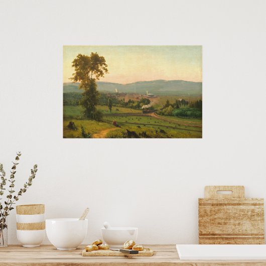 Lackawant Valley - George Inness Fine Art Poster (Keuken)