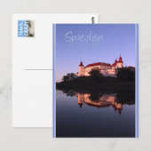 Lacko Slott, Castle, Briefkaart Zweden (Voorkant / Achterkant)