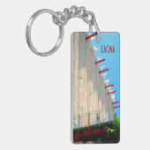 LACMA Museum Los Angeles Fine Art Fotografen Sleutelhanger (Voorkant Links)