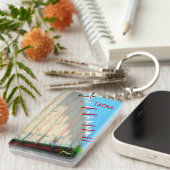 LACMA Museum Los Angeles Fine Art Fotografen Sleutelhanger (Voorkant Rechts)