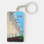 LACMA Museum Los Angeles Fine Art Fotografen Sleutelhanger (achterkant)