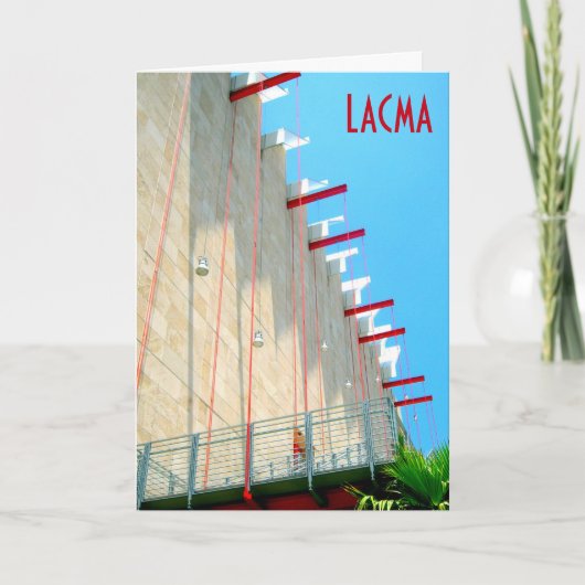LACMA Wenskaart voor kunstfotografie Kaart (Voorkant)