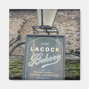 Lacock Bakery, Lacock, Wiltshire, Verenigd Koninkr Magneet