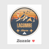 Lacombe, Alberta Sticker (Vel)