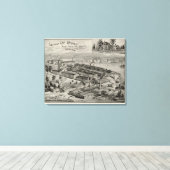 Laconia Car Company Canvas Afdruk (Insitu (Houten vloer))