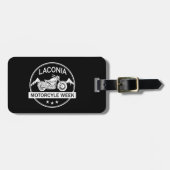 Laconia Motorcycle Week Motorfiets Bagagelabel (Voorkant horizontaal)