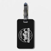 Laconia Motorcycle Week Motorfiets Bagagelabel (Achterkant verticaal)
