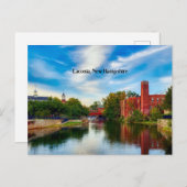Laconia, New Hampshire Briefkaart (Voorkant / Achterkant)