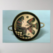 Laconische beker met afbeelding van Zeus en de ade Poster (Voorkant)