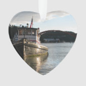 LaConner Tugboat Ornament (voorkant)