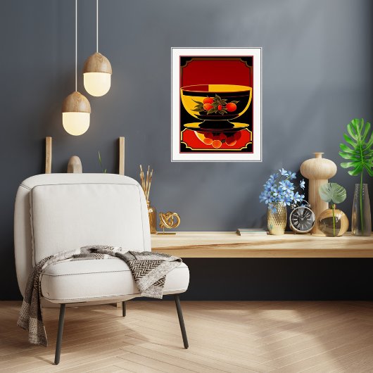 Lacquer Bowl Poster