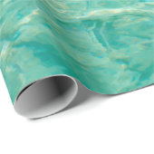 Lacquer zee wateroceaan cadeaupapier (Rol Hoek)