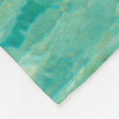 Lacquer zee wateroceaan fleece deken (Hoek)