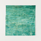 Lacquer zee wateroceaan wandkleed (Voorkant)