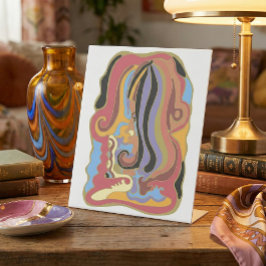 Lacriminati Reclamebord Met Voetstuk