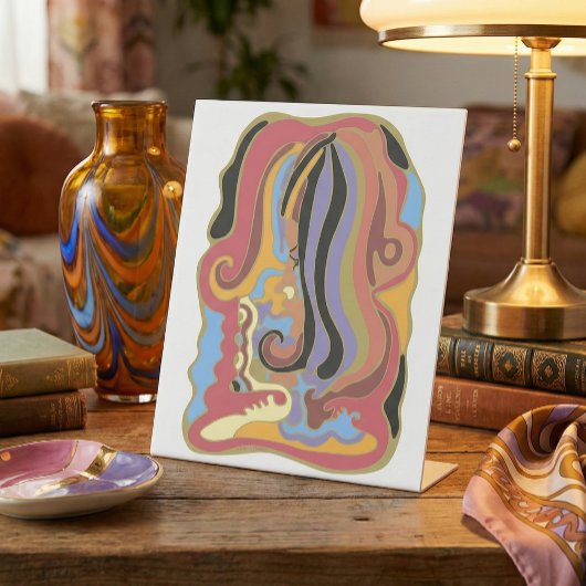 Lacriminati Reclamebord Met Voetstuk