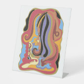 Lacriminati Reclamebord Met Voetstuk (Voorkant)