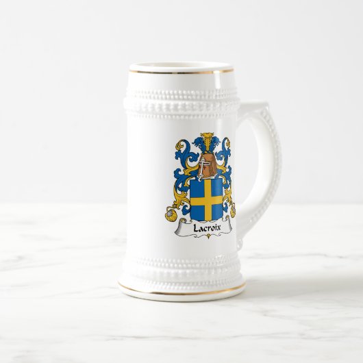 Lacroix Family Crest Bierpul (Voorkant rechts)